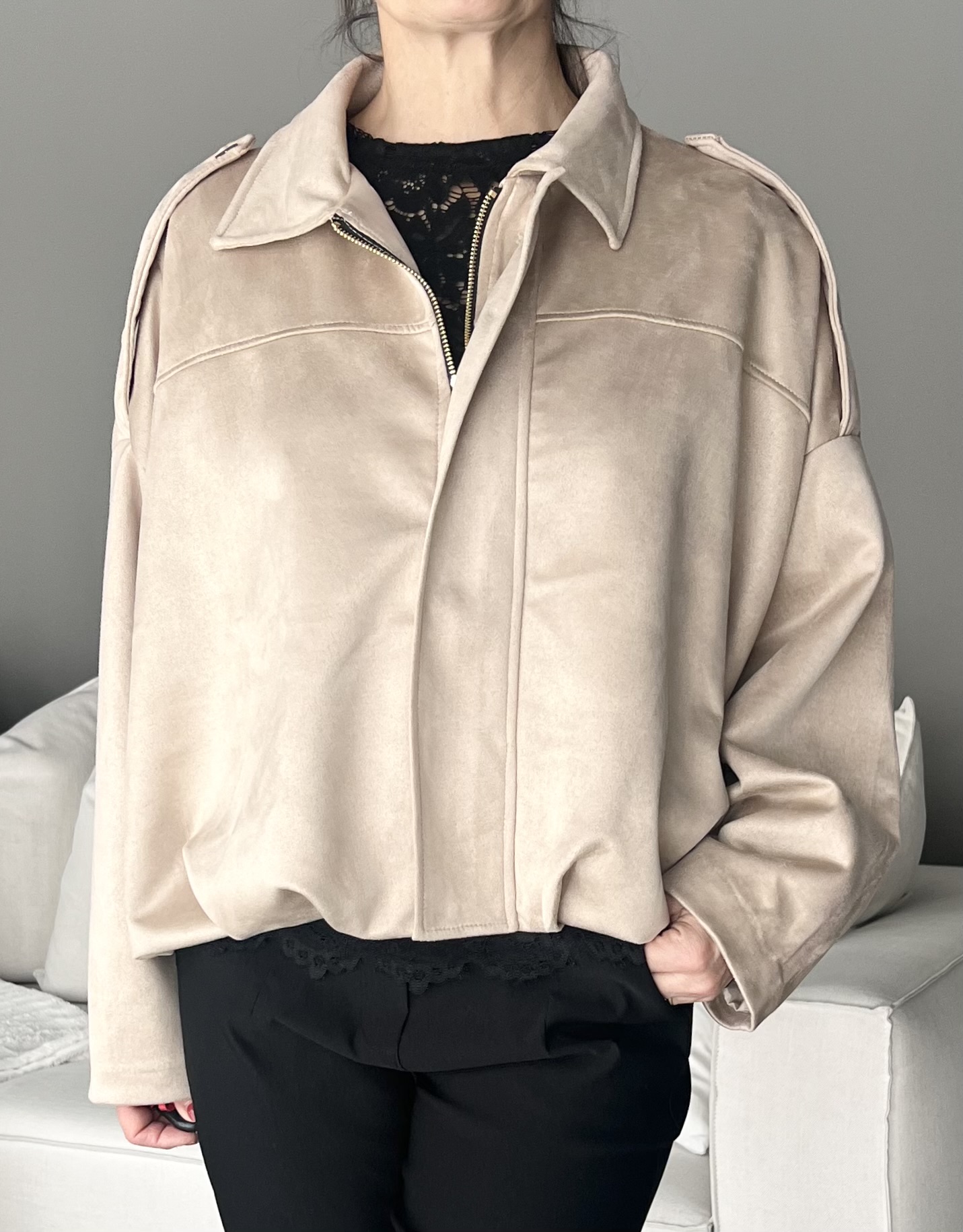 Marta Jacka Kamelia Beige