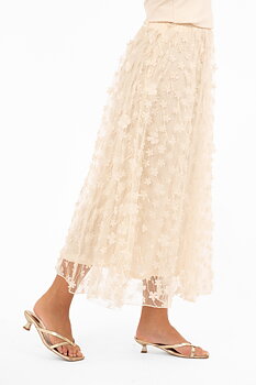 Capri Collection Chateau Skirt Champange