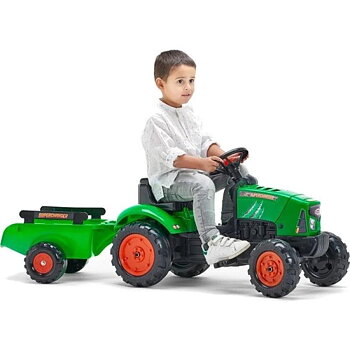Traktor med vagn