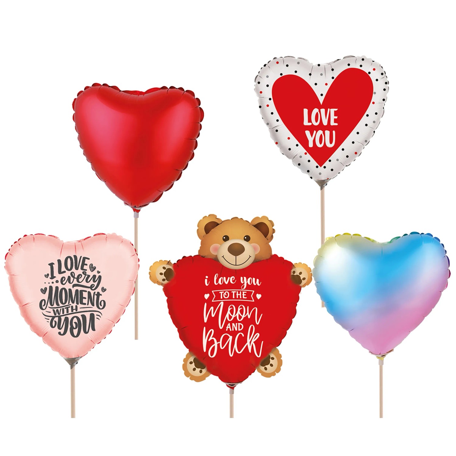Folie ballonger Love, 1 st