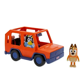 Bluey Heeler Family Road Trip 4wd Vehicle