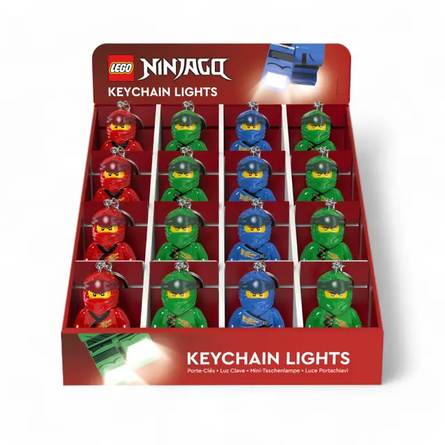 Lego Ninjago Nyckelring med lampa, 1 st
