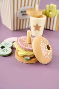 Stapelbar Hamburgare – Jabadabado