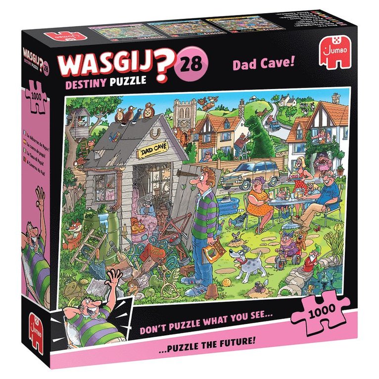 Wasgij Destiny 28 - Dad cave 1000 bitar