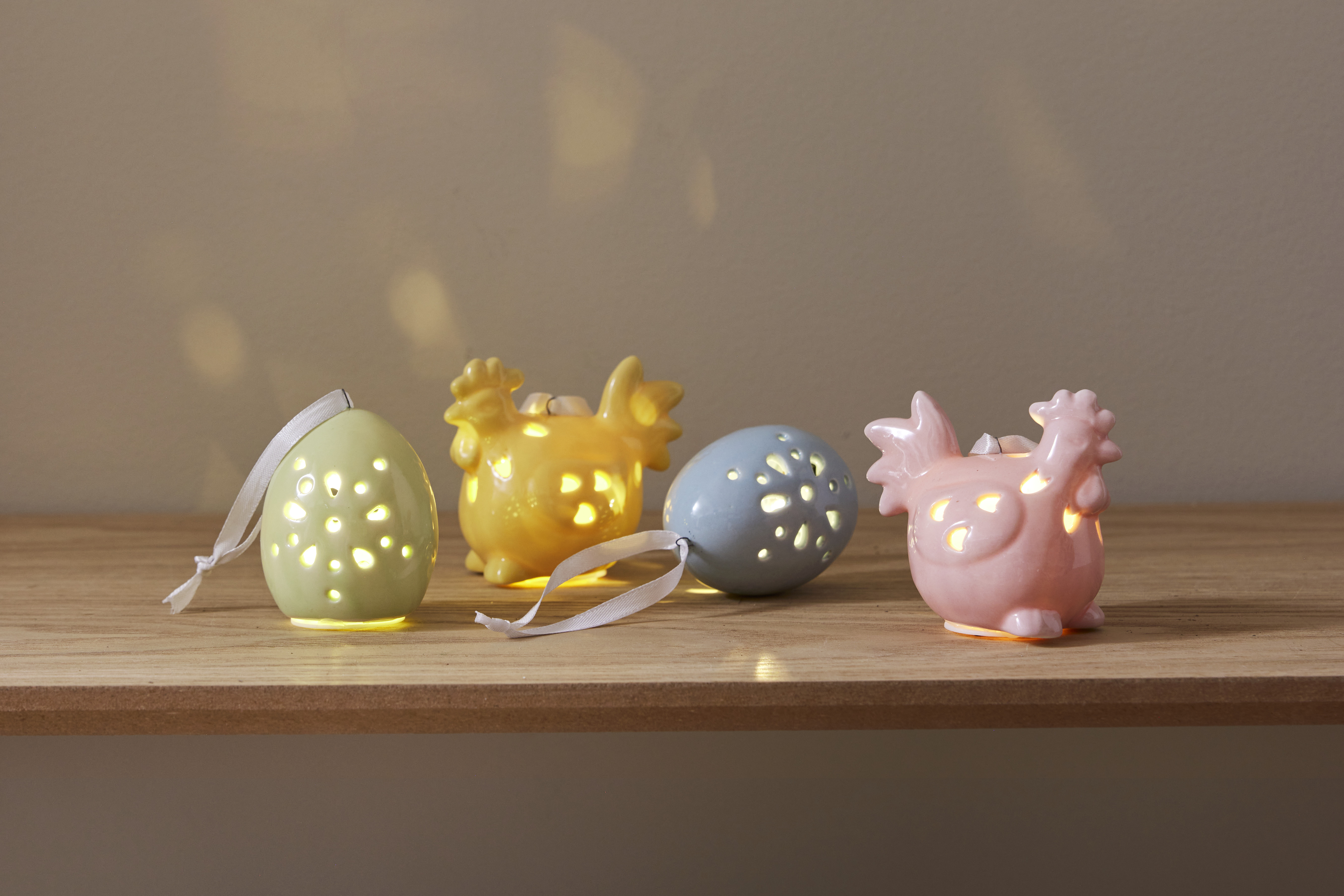 Easter decorations - Decorations - Hen/Egg Hanging - 4-pack - 5