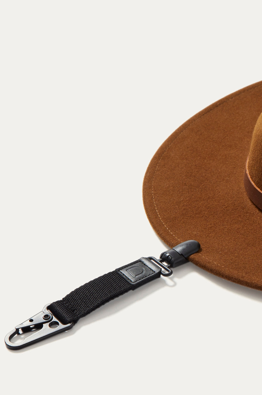 Proper hat clip