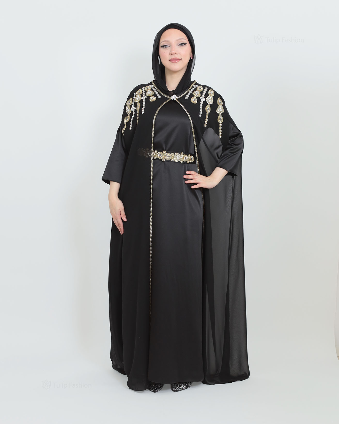 Kaftan - Black - 10