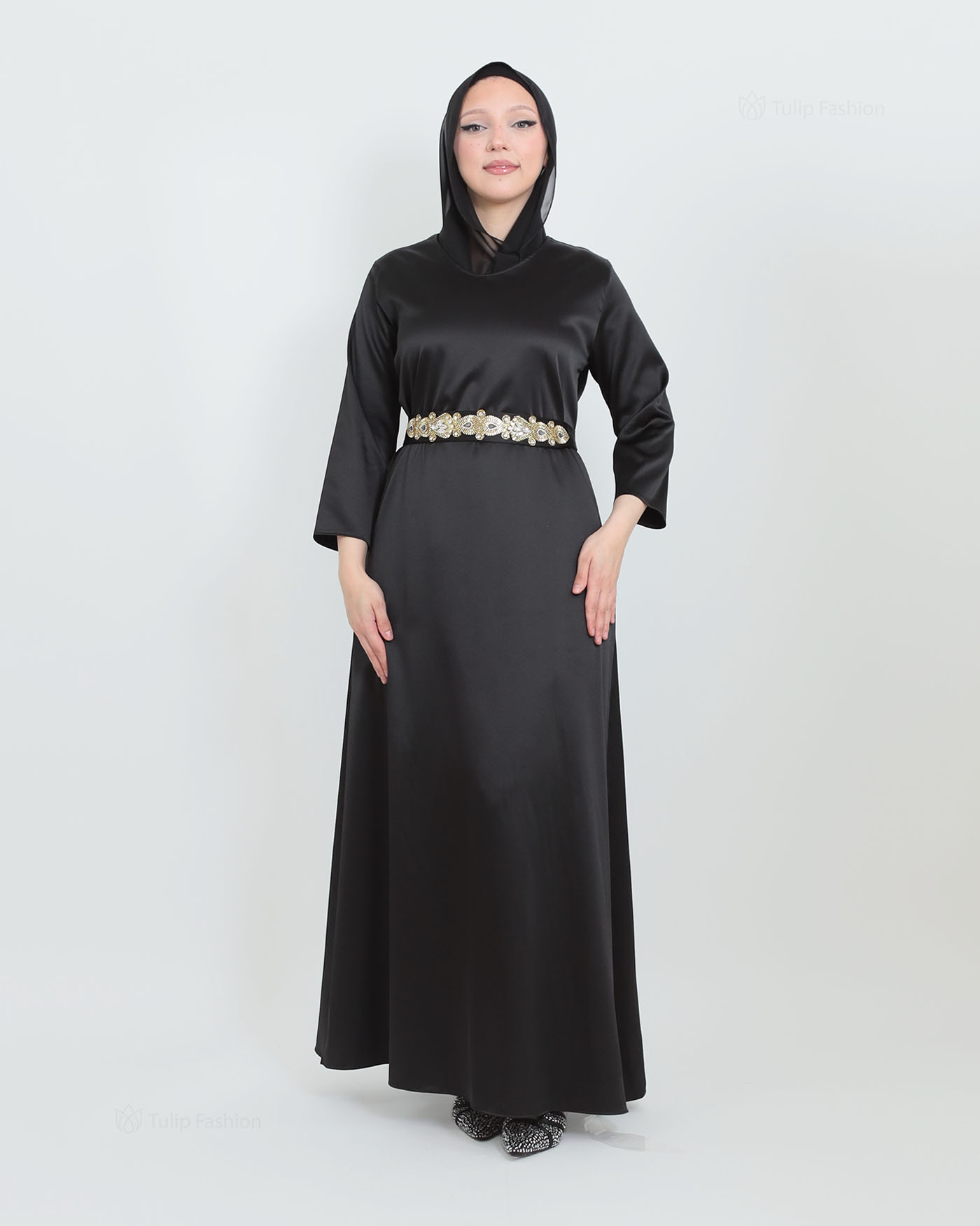 Kaftan - Black - 8