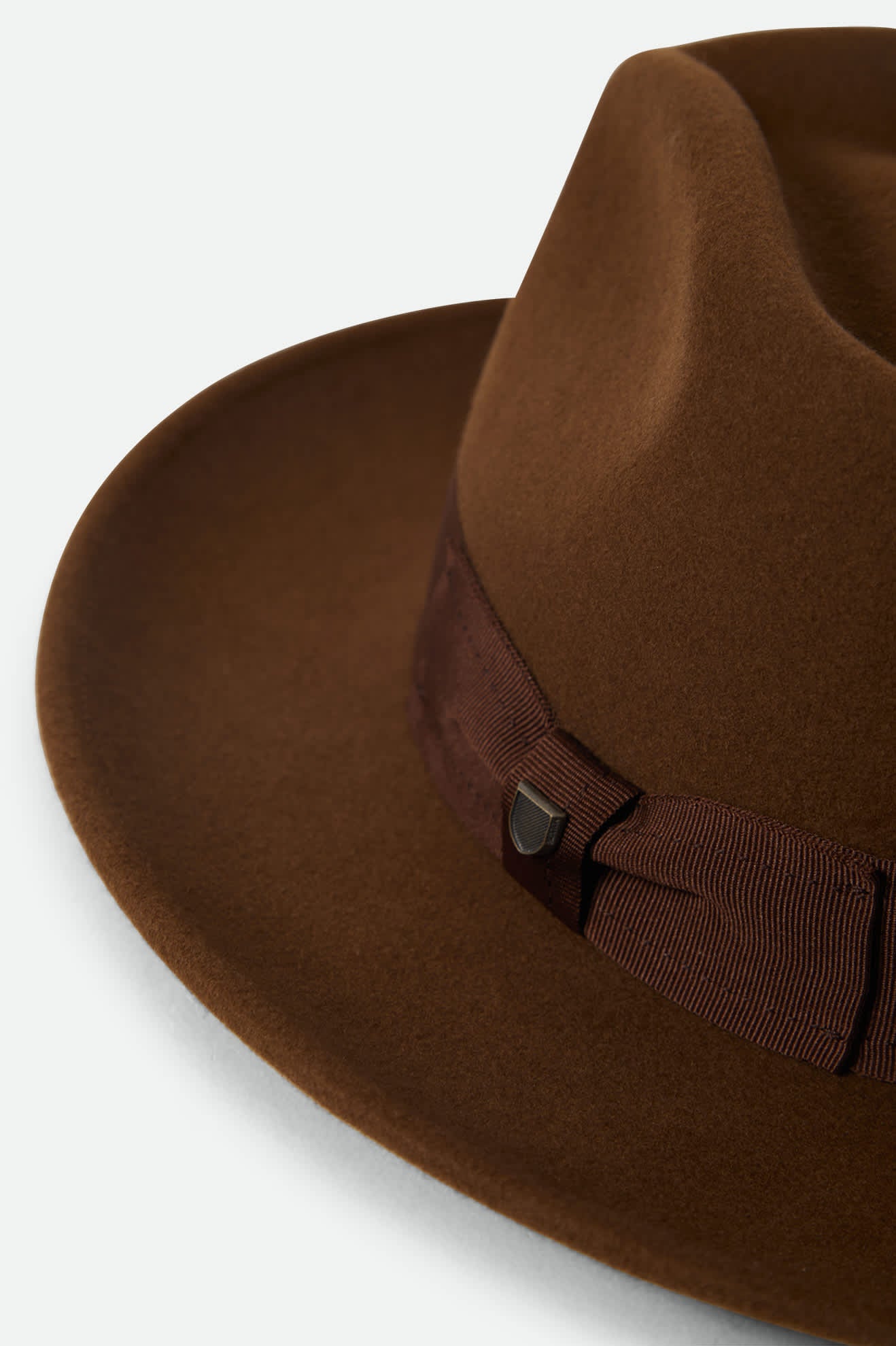 Brixton swindle convertabrim fedora coffee light brown - 7