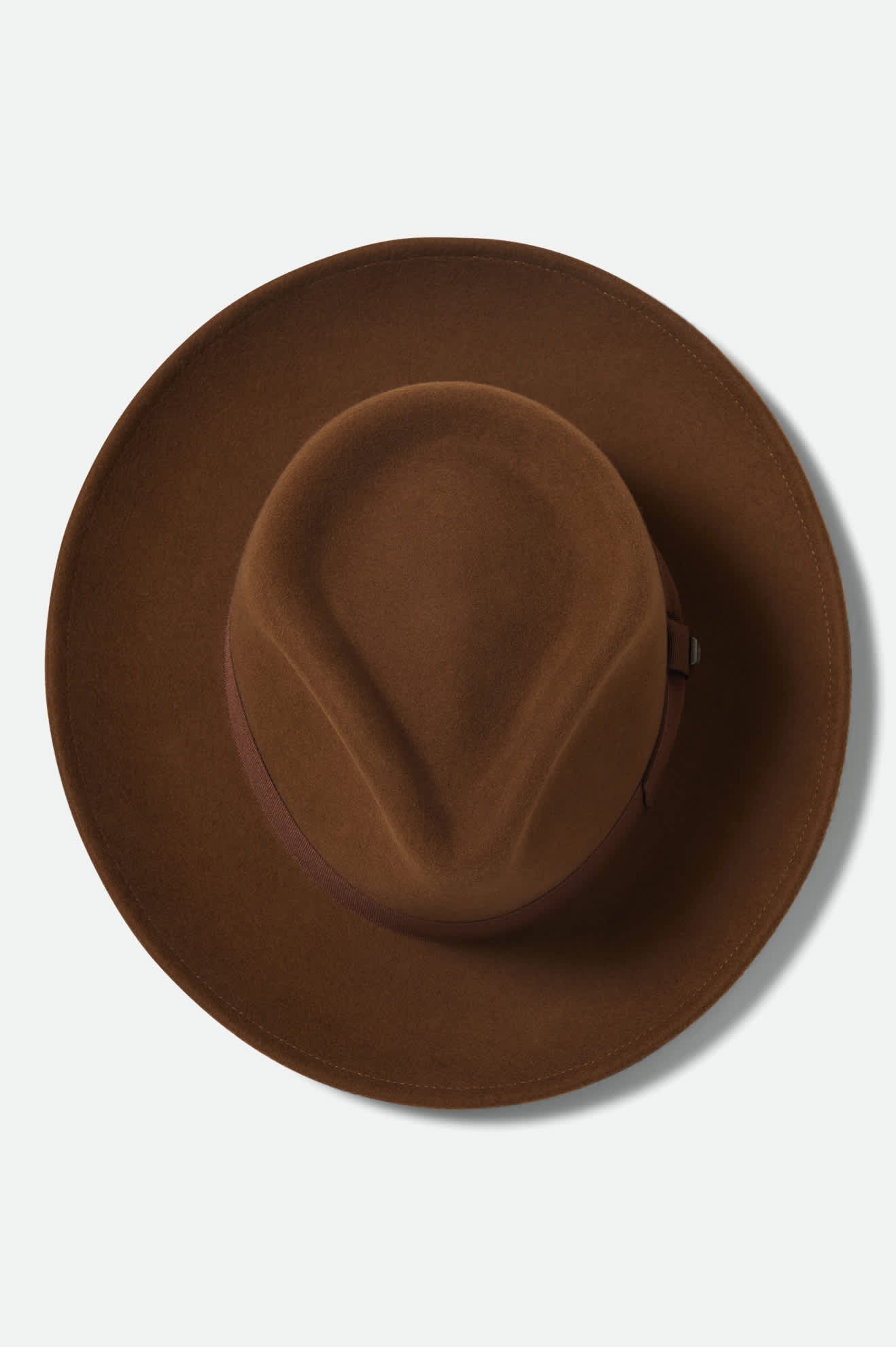 Brixton swindle convertabrim fedora coffee light brown - 6
