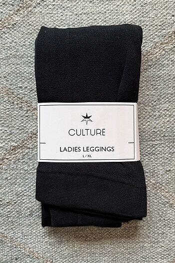 Culture - Linne Leggings Black