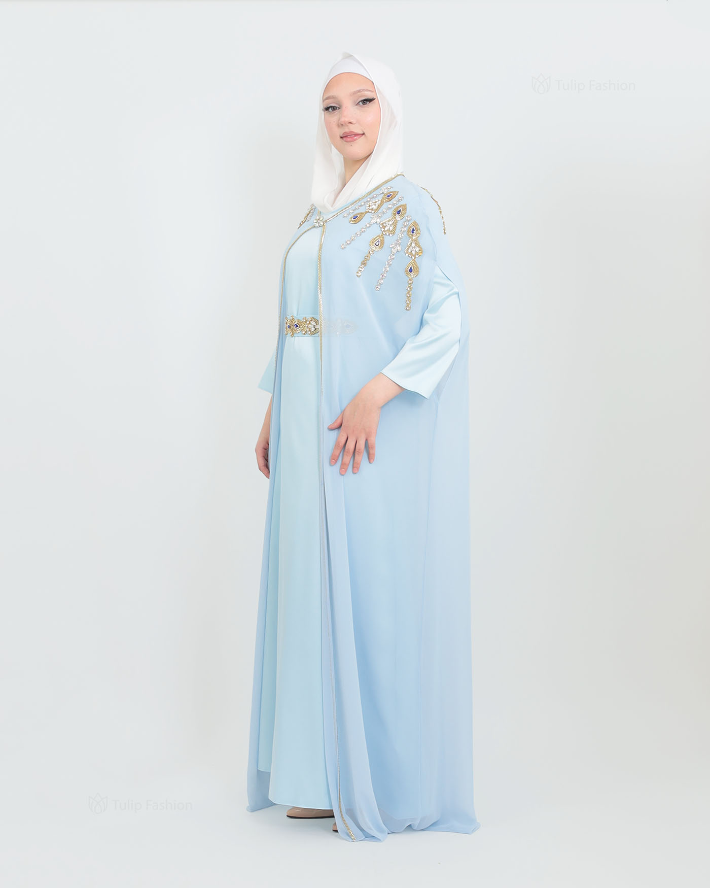 Kaftan - Blue - 3