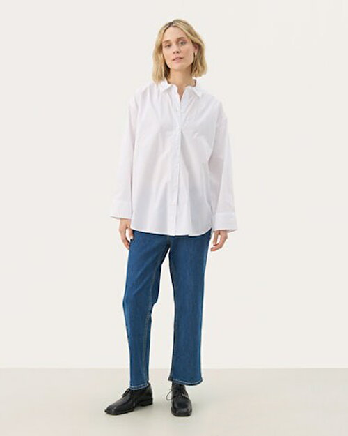 Skjorta Savanna oversize vit - 4