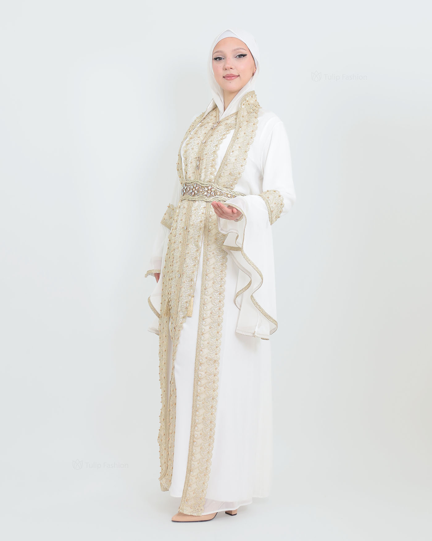 Kaftan - Off-White - 7