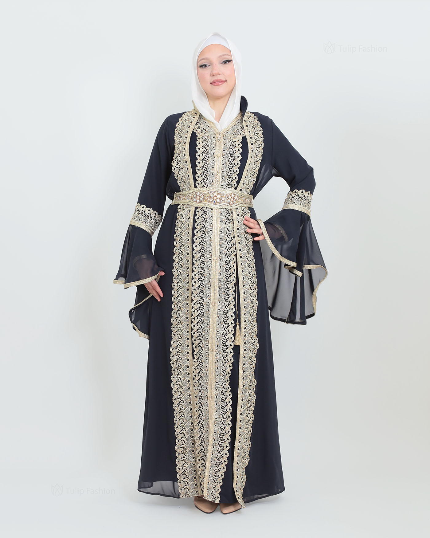 Kaftan - Midnight Blue - 5