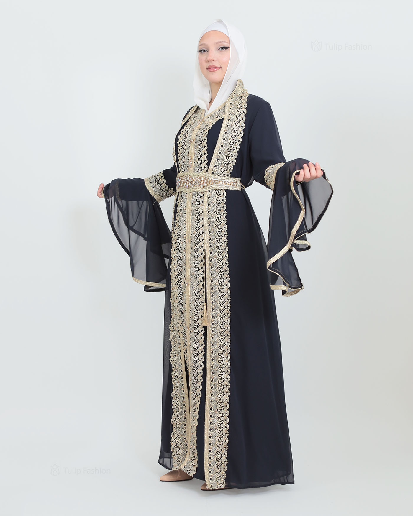 Kaftan - Midnight Blue - 2
