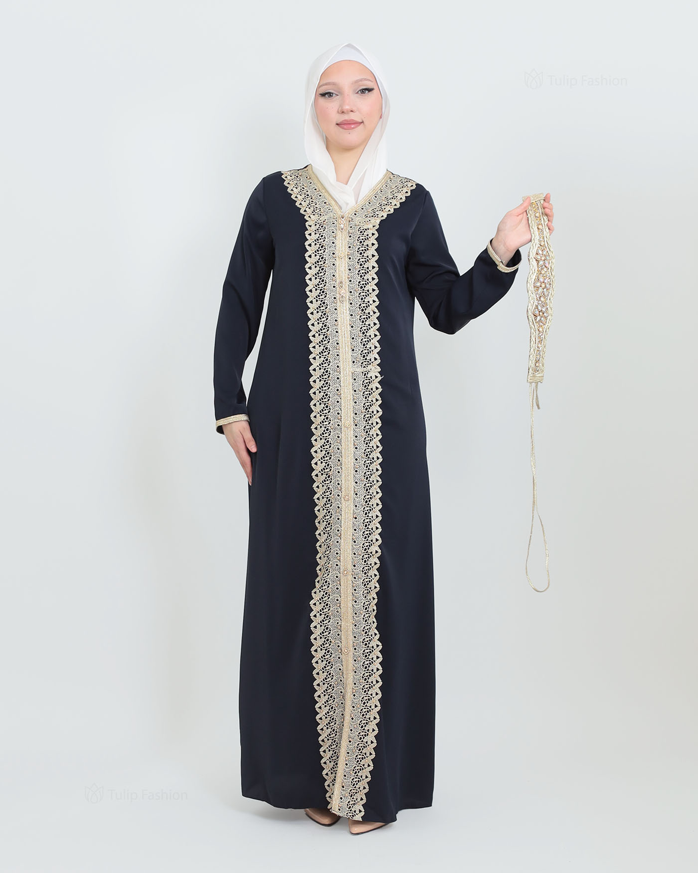 Kaftan - Midnight Blue - 4