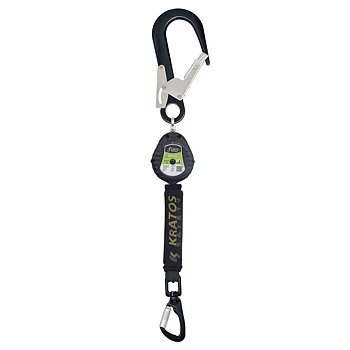 Fallskyddsblock med band och fallskyddsdämpare Kratos Safety / 2 meter