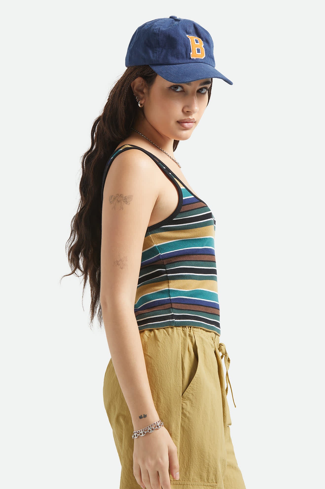 Ringer tank top multi retro stripe - 5