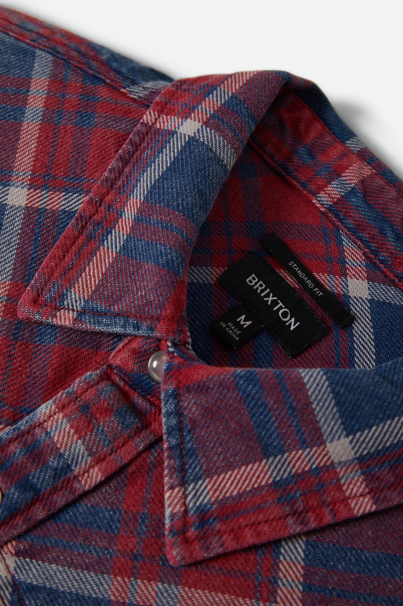  Waylon lightweight overshirt denim plaid - 10