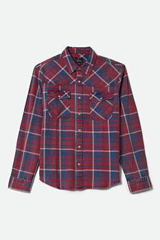  Waylon lightweight overshirt denim plaid