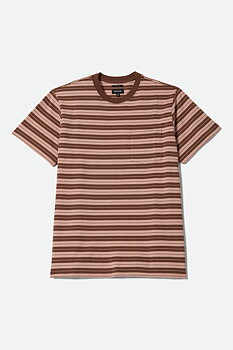 Brixton Nova stripe pocket tee  S/S