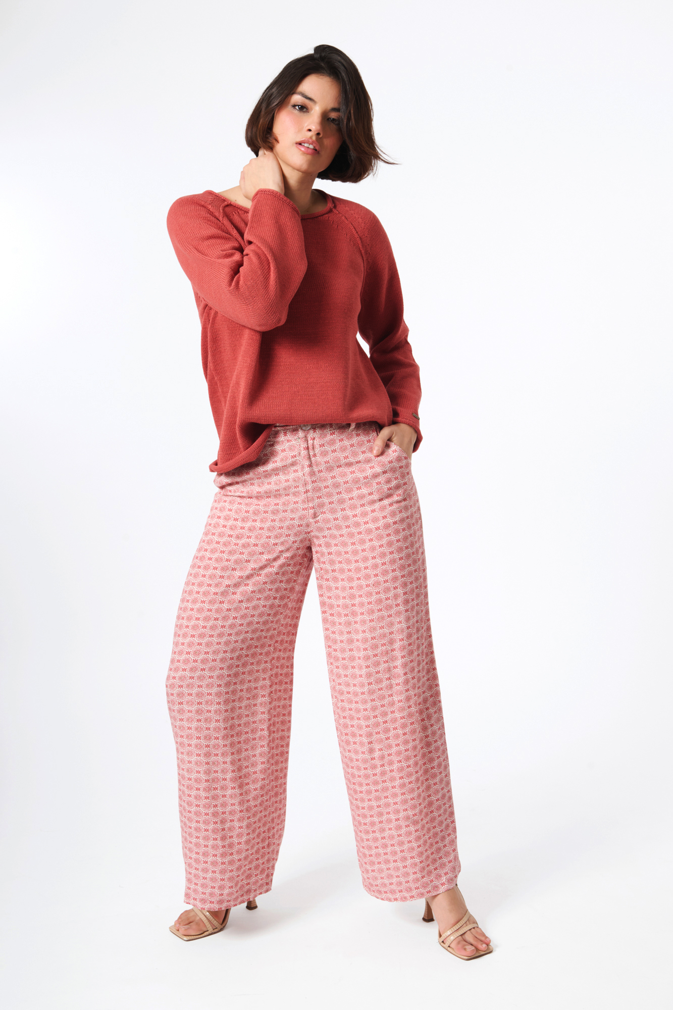 Jossan trouser  cherry - 5