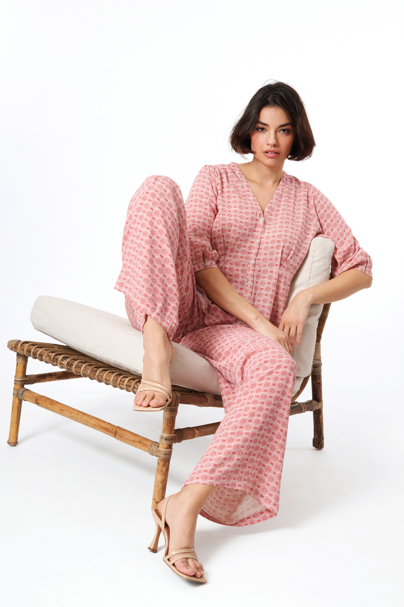 Jossan trouser  cherry