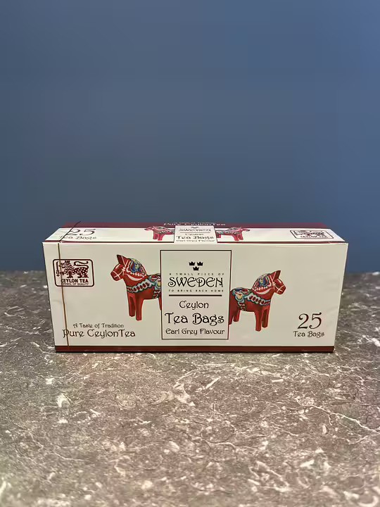 Tea Dala horse 25 tea bags - Black tea