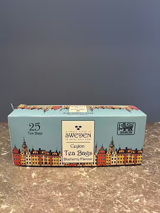 Te Stockholm 25 tepåsar - Svart te