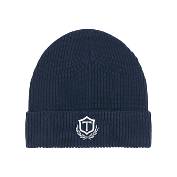 Ribbed Beanie Navy