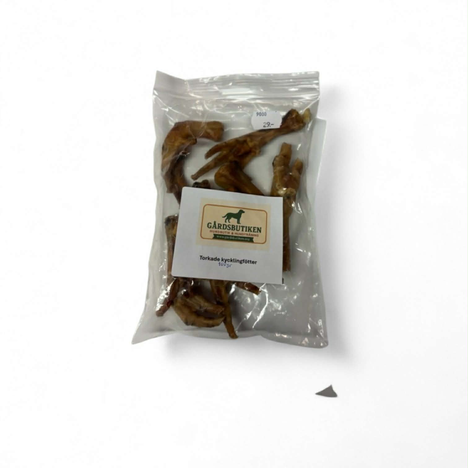 Torkade kycklingfötter 100g - 2