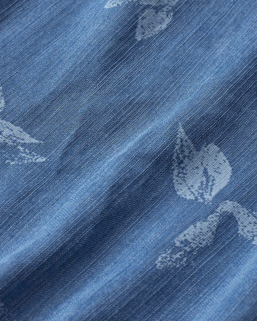 Jeansklänning Nokolo med blommor denimblå - 6
