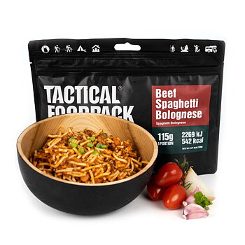 Tactical Foodpack Beef Spaghetti Bolognese