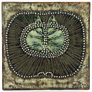 Lisa Larson (Unik 1961) Charming Cat Wall Plaque 23 cm <Studio Production>