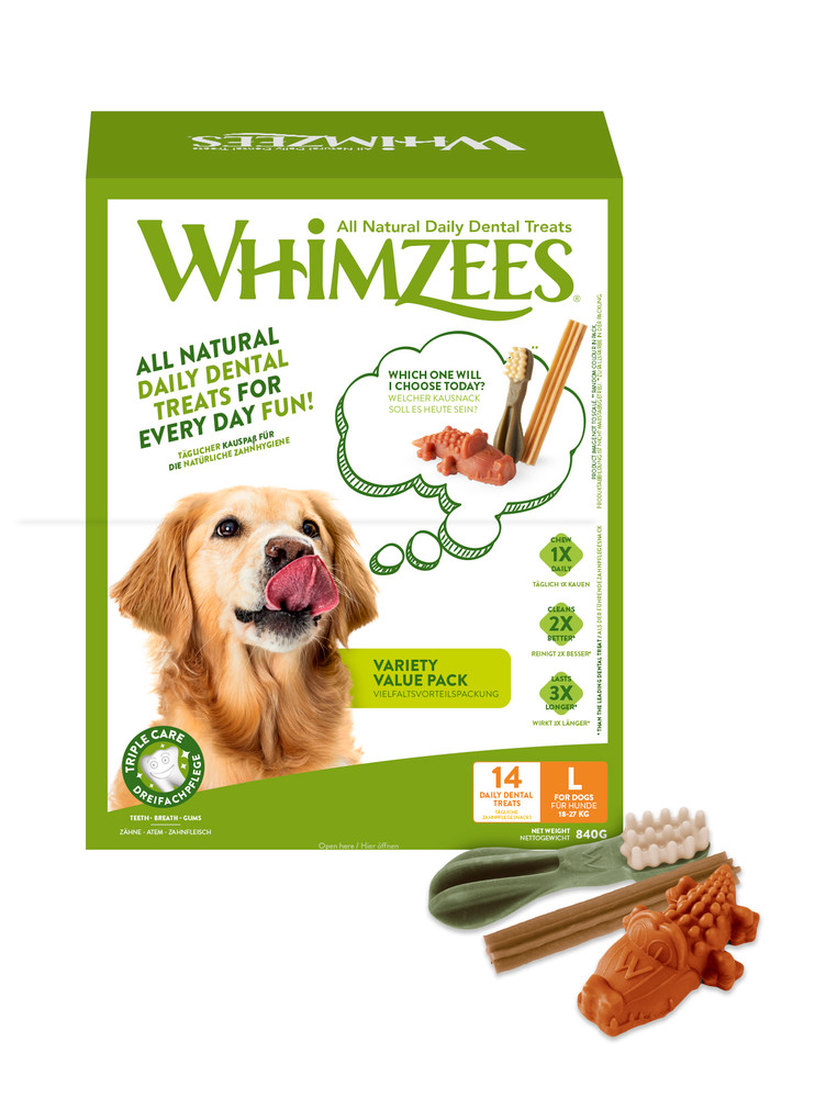 Whimzees Variety Value Pack L 14-pack