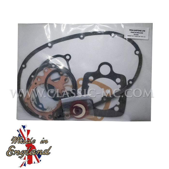 ENGINE GASKET SET, T25SS/T25T 1971-72