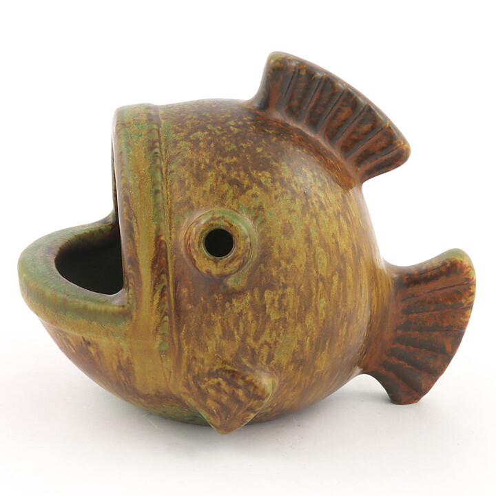 グナー・ニールンド  緑色の魚  (15/11cm)  1940年代