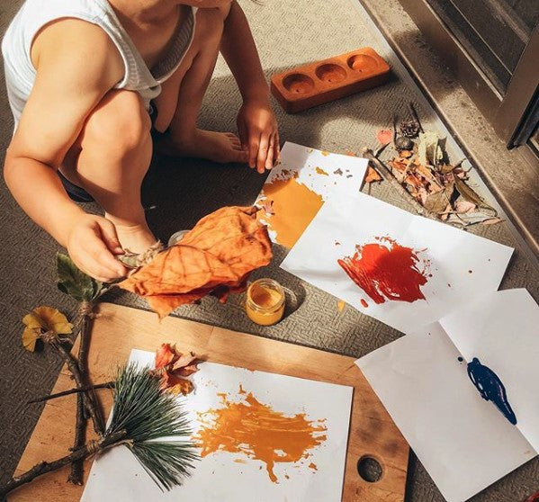 Natural Earth Paint -  vattenlöslig giftfri naturlig färg!  - 2