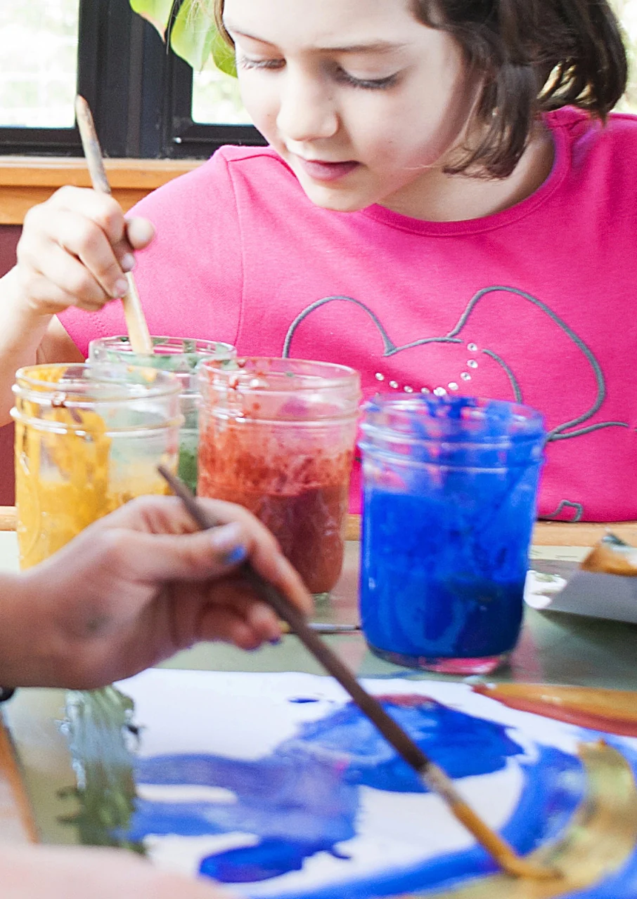 Natural Earth Paint -  vattenlöslig giftfri naturlig färg!  - 9