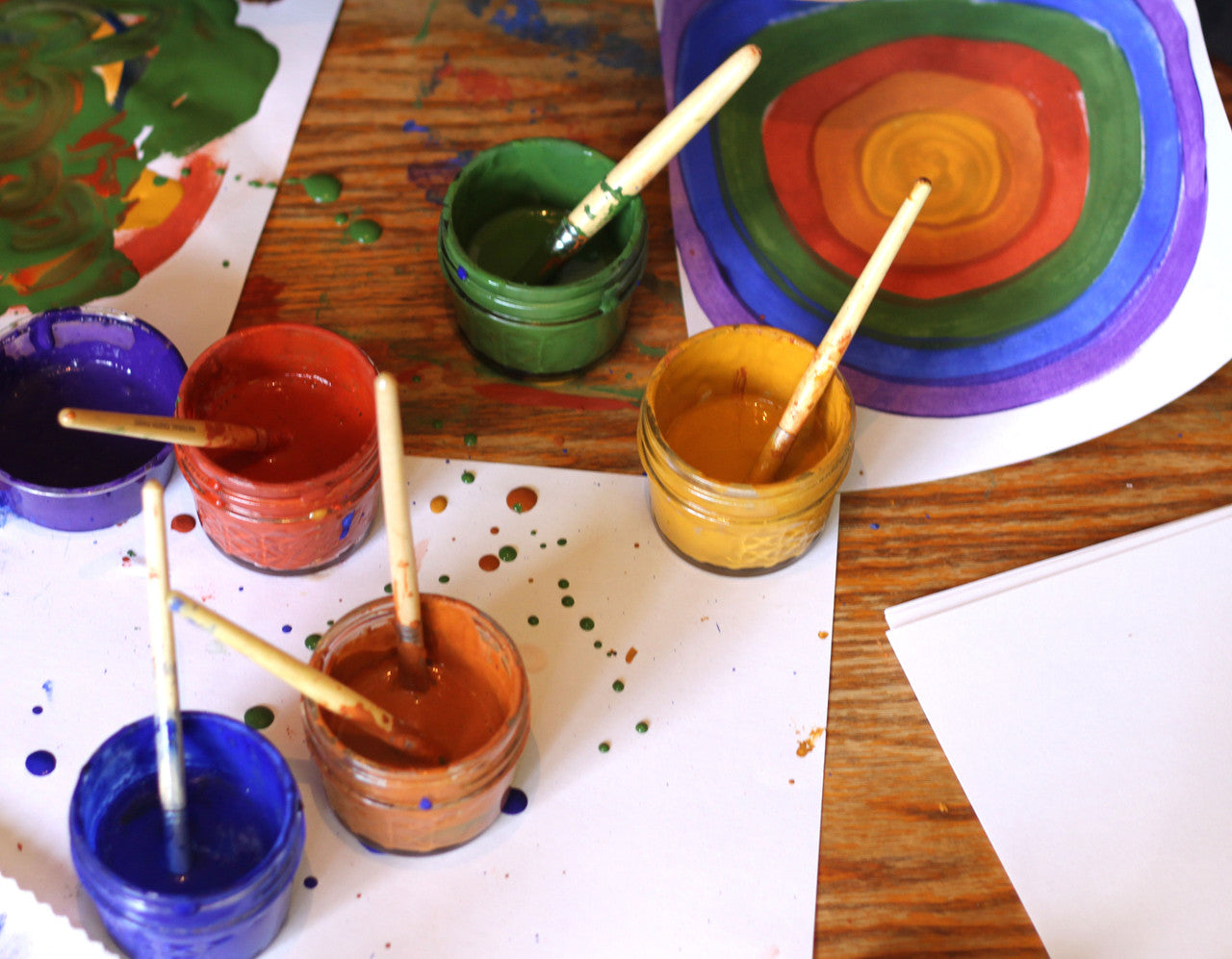 Natural Earth Paint -  vattenlöslig giftfri naturlig färg! 