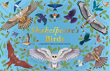 Shakespeare's Birds : A Circular Jigsaw Puzzle - Pussel 1000 bitar