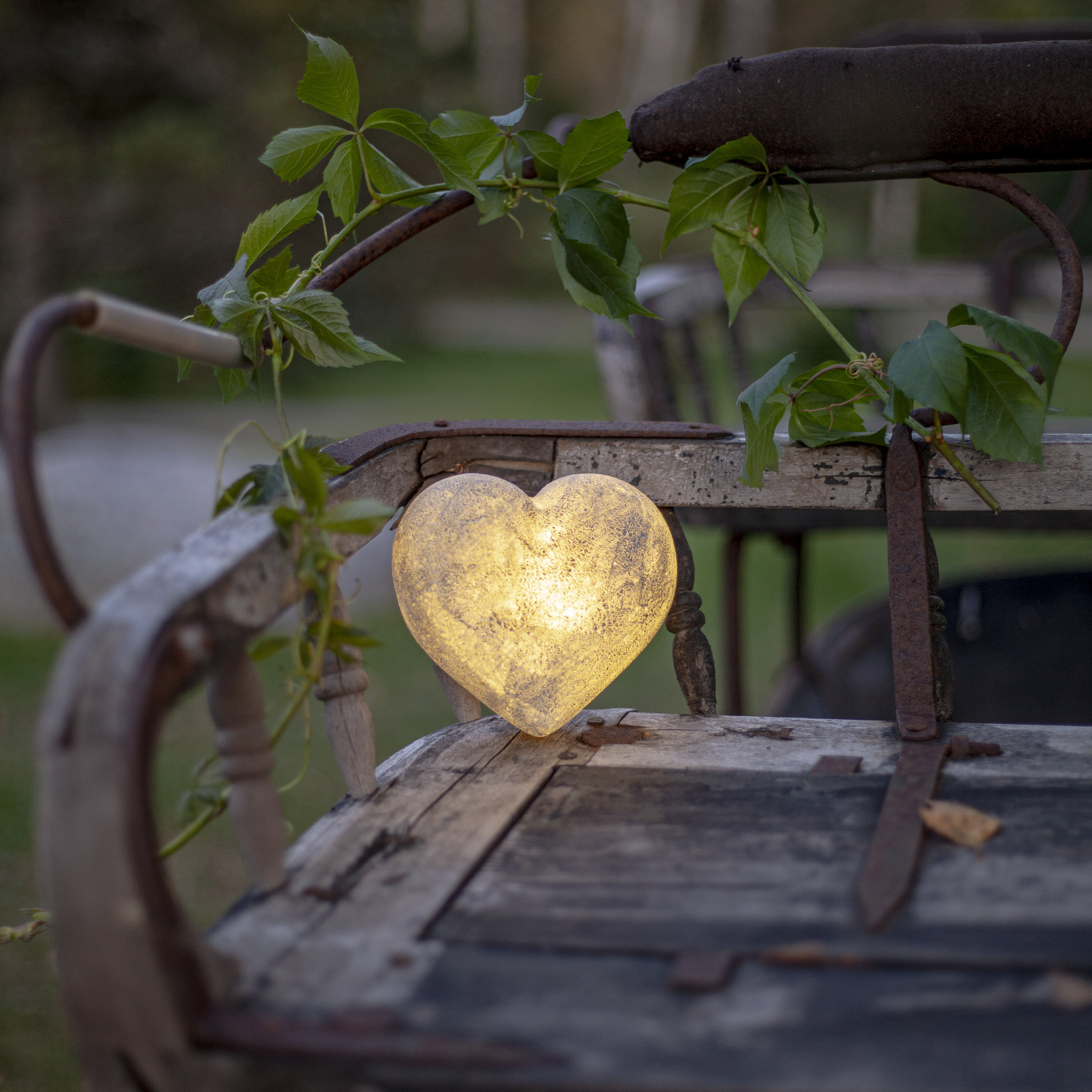 LED Gravljus - Hjärta - Heart