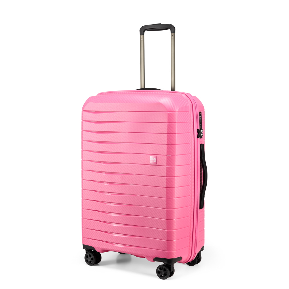 Hård resväska - AIRBOX AZ18 65 Metallic Pink