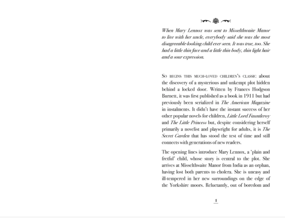 The Opening Lines : The Secret Garden - Pussel 500 bitar - 4