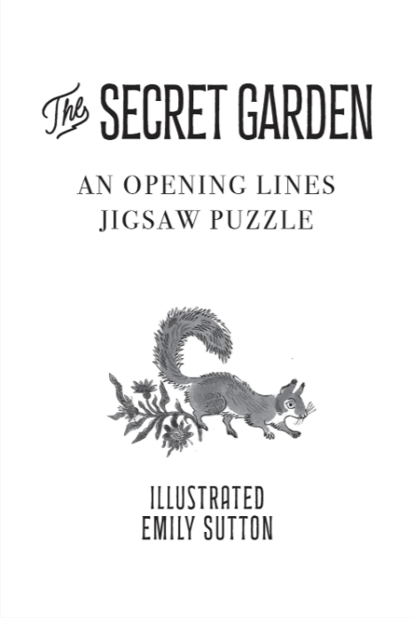 The Opening Lines : The Secret Garden - Pussel 500 bitar - 3