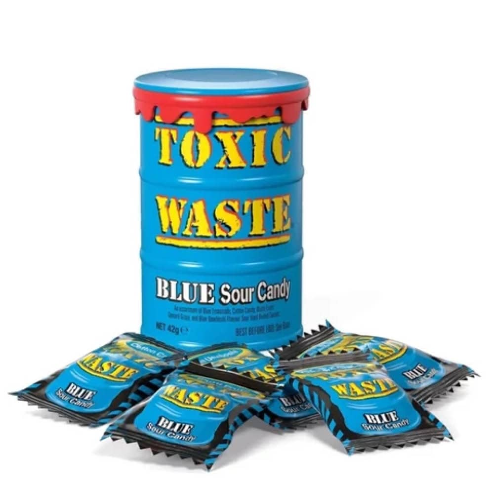 Toxic Waste Blue Drum Extreme Sour Candy (42 g)