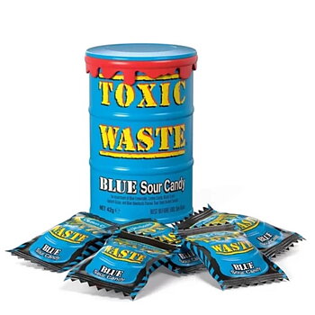 Toxic Waste Blue Drum Extreme Sour Candy (42 g)