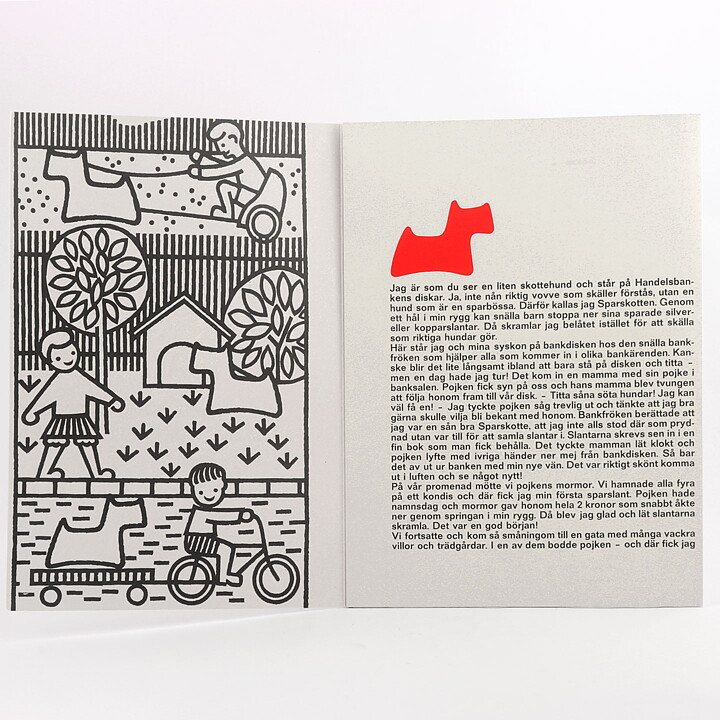 Stig Lindberg (1961) Children’s Coloring Book for Bank