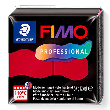 Fimo professional 29 carmine red